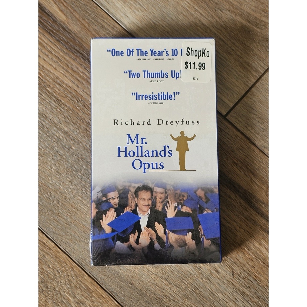 Mr. Holland's Opus VHS Tape New Sealed Richard Dreyfuss